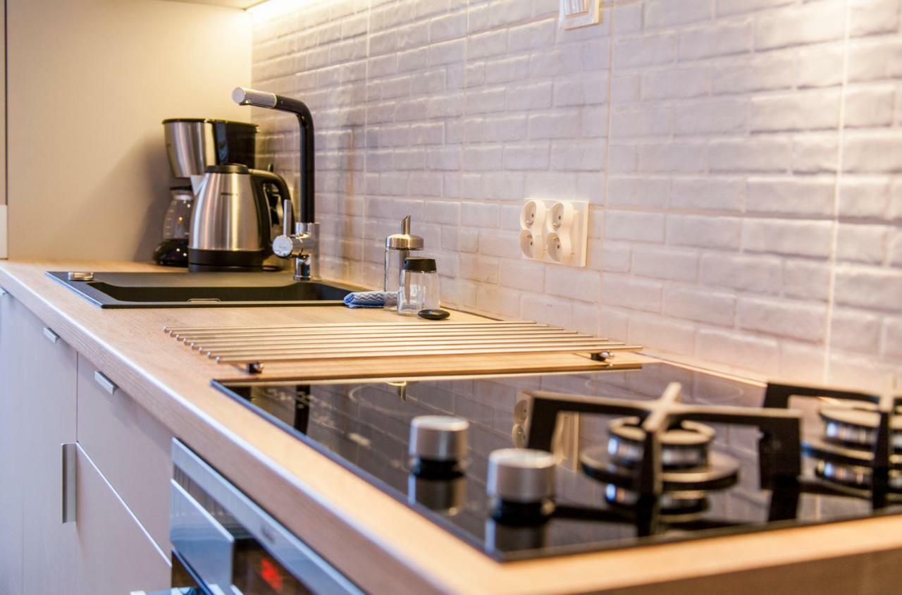 Family Luxury Comfort Old Town Apartament, 1-8, 2 Sypialnie I Salon, Parking W Cenie Gdańsk Buitenkant foto